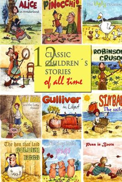 12 Classic Children´s Stories of All Time, Brothers Grimm - Paperback - 9781512113051
