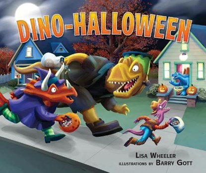 Dino-Halloween, Lisa Wheeler - Gebonden - 9781512403176