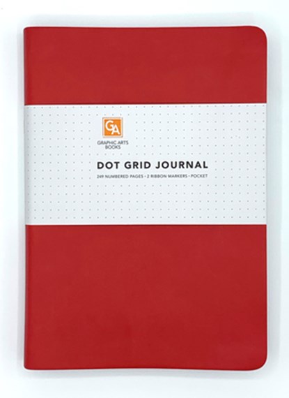 Dot Grid Journal - Ruby, Graphic Arts Books - Paperback - 9781513263106