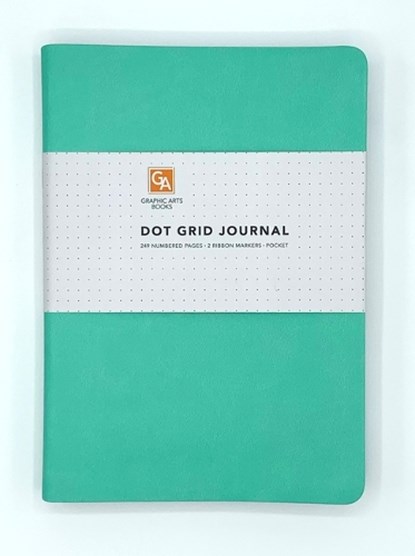 Dot Grid Journal - Turquoise, BOOKS,  Graphic Arts - Paperback - 9781513263120