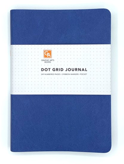 Dot Grid Journal - Sapphire, Graphic Arts Books - Paperback - 9781513263137