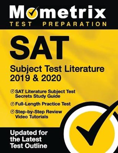 SAT Subject Test Literature 2019 & 2020 - SAT Literature Subject Test Secrets Study Guide, Full-Length Practice Test, Step-By-Step Review Video Tutori, Mometrix College Credit Test Team - Paperback - 9781516711680