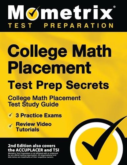 College Math Placement Test Prep Secrets - College Math Plac, Mometrix Test Prep - Paperback - 9781516713141