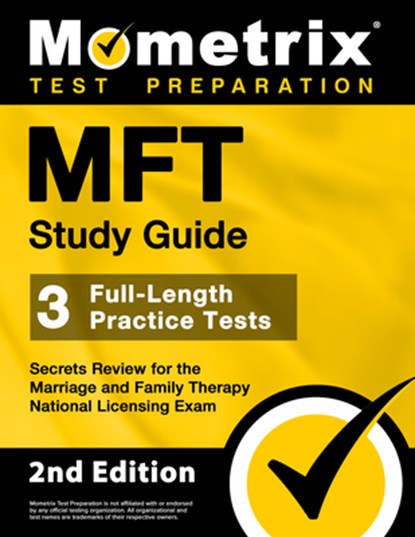 MFT Study Guide - 3 Full-Length Practice Tests, Secrets Review for the Marriage and Family Therapy National Licensing Exam: [2nd Edition], Matthew Bowling - Paperback - 9781516723652