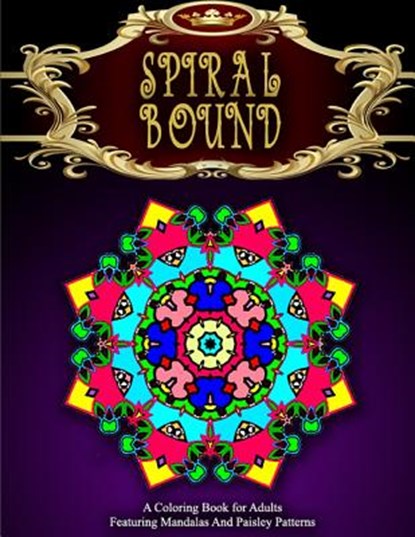 SPIRAL BOUND MANDALA COLORING BOOK - Vol.1: women coloring books for adults, Jangle Charm - Paperback - 9781519511867