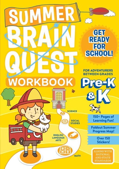 Summer Brain Quest: Between Grades Pre-K & K, Bridget Heos ; Workman Publishing - Paperback - 9781523502998