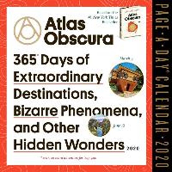 2020 Atlas Obscura Colour Page-A-Day Calendar