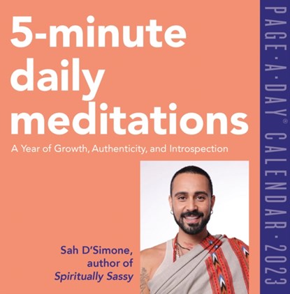 5-Minute Daily Meditations Page-A-Day Calendar 2023, Workman Calendars - Paperback - 9781523515806
