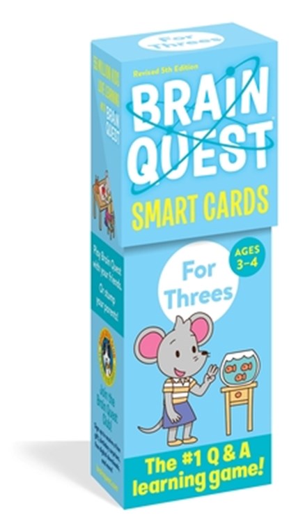 Brain Quest for Threes Smart Cards Revised 5th Edition, Workman Publishing - Gebonden - 9781523517237