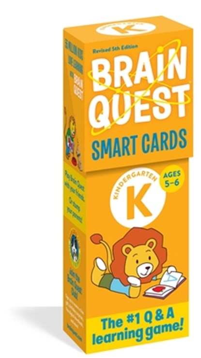 Brain Quest Kindergarten Smart Cards Revised 5th Edition, Workman Publishing - Gebonden - 9781523517251