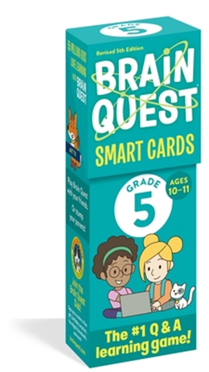 Brain Quest 5th Grade Smart Cards Revised 5th Edition, Workman Publishing - Gebonden - 9781523517305