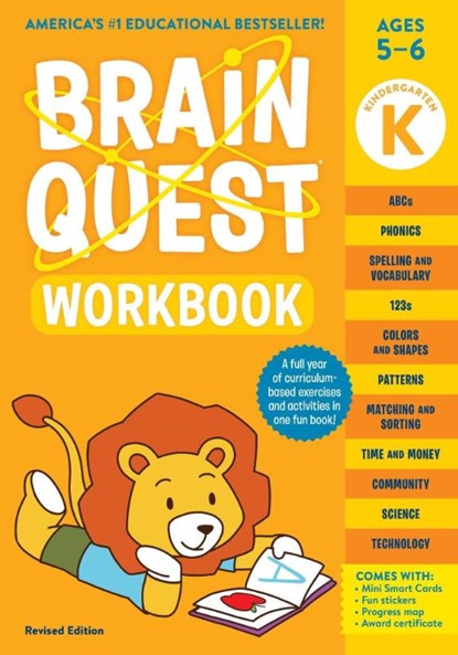 Brain Quest Workbook: Kindergarten (Revised Edition), Lisa Trumbauer ; Workman Publishing - Paperback - 9781523517343