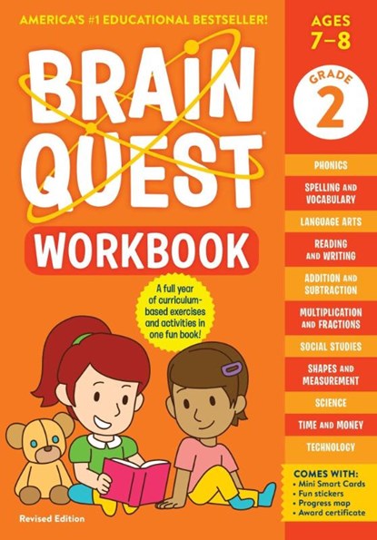 Brain Quest Workbook: 2nd Grade (Revised Edition), Liane Onish ; Workman Publishing - Paperback - 9781523517367