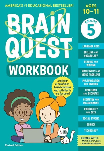Brain Quest Workbook: 5th Grade (Revised Edition), Bridget Heos ; Workman Publishing - Paperback - 9781523517398
