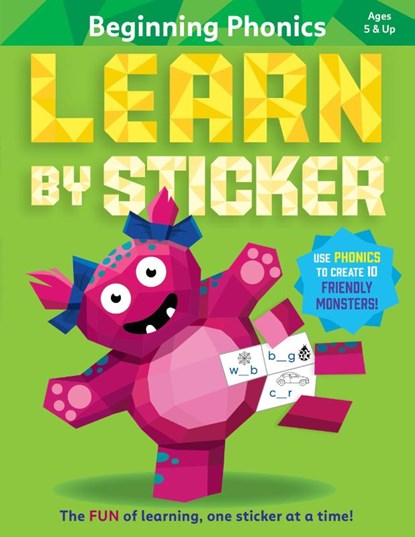 Learn by Sticker: Beginning Phonics, Workman Publishing - Paperback - 9781523519798