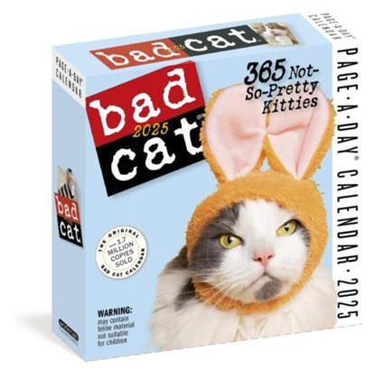 Bad Cat Page-A-Day® Calendar 2025, Harry Prichett ; Richard D. Rosen ; Rob Battles ; Workman Calendars - Paperback - 9781523525959
