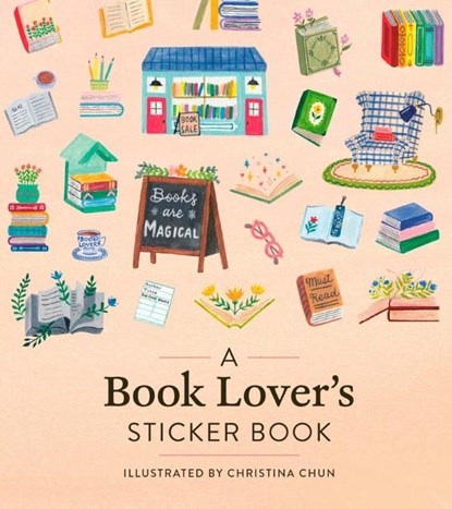 A Book Lover's Sticker Book, Workman Publishing - Gebonden - 9781523527601