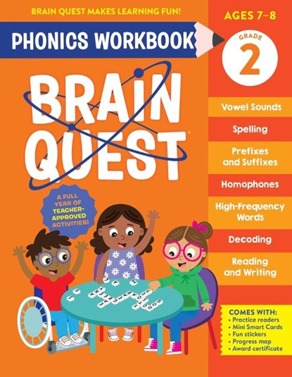 Brain Quest Phonics Workbook: Grade 2, Workman Publishing - Paperback - 9781523527854