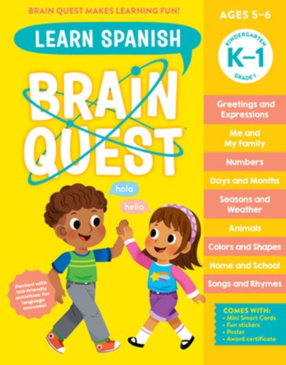 Brain Quest Workbook: Learn Spanish, Workman Publishing - Paperback - 9781523528547