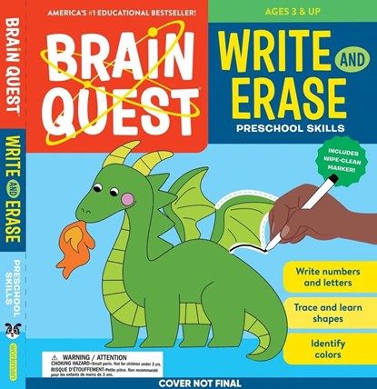 Brain Quest Write and Erase: Preschool Skills, Workman Publishing - Paperback - 9781523528554