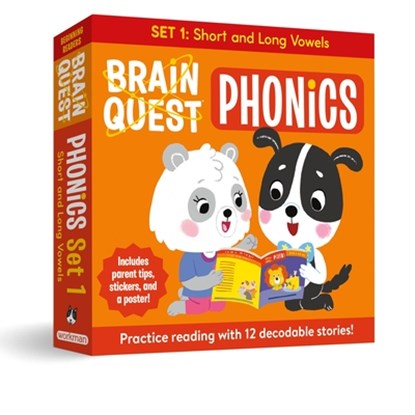 Brain Quest Phonics Readers: Set 1, Workman Publishing - Paperback - 9781523530441