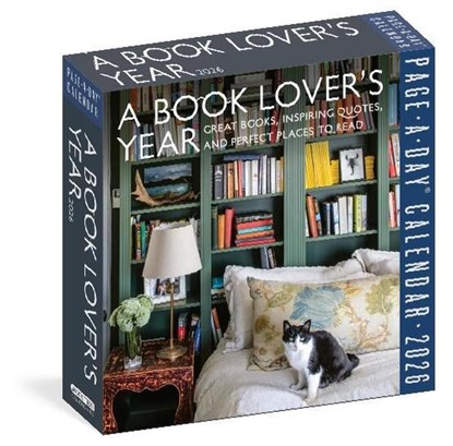 A Book Lover's Year Page-A-Day® Calendar 2026, Workman Calendars - Paperback - 9781523530861