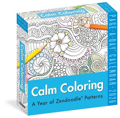 Calm Coloring Page-A-Day® Calendar 2026, Workman Calendars - Paperback - 9781523530885