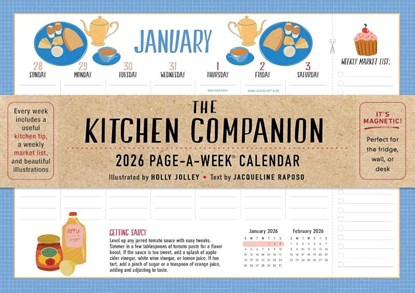Kitchen Companion Page-A-Week Calendar 2026, Workman Calendars - Paperback - 9781523530984