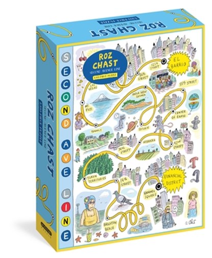 Roz Chast: Second Avenue Line 1,000-Piece Puzzle, Roz Chast - Gebonden - 9781523531929