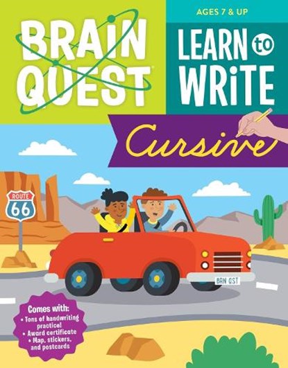 Brain Quest Learn to Write Cursive, Workman Publishing - Paperback - 9781523532162
