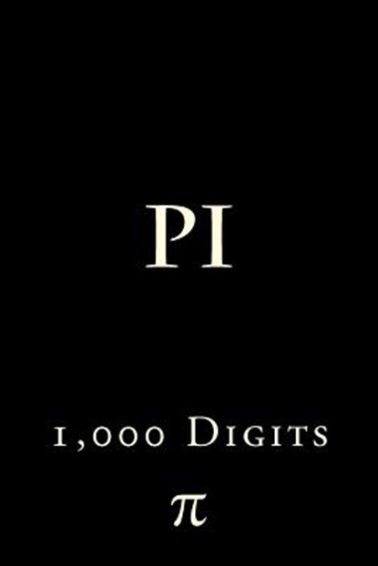Pi: 1,000 Digits, Richard B. Foster - Paperback - 9781523888290