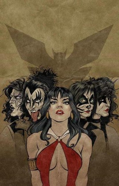 Kiss/Vampirella TP, Christopher Sebela - Paperback - 9781524105495