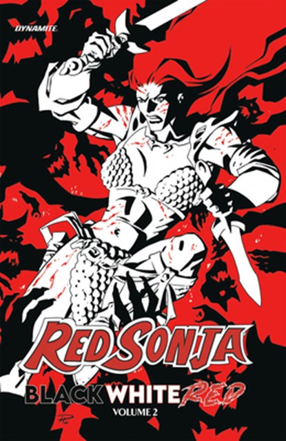 Red Sonja: Black, White, Red Volume 2, Ron Marz ; Frank Tieri ; Phil Hester ; Amy Chu ; David Avallone ; Jacob Edgar ; Bob Q ; Dan Abnett - Gebonden - 9781524122157
