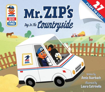 Mr. Zip's Day in the Countryside, Annie Auerbach - Gebonden - 9781524127817