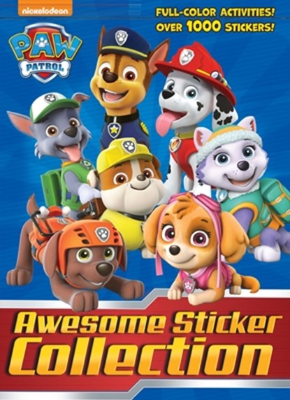 Paw Patrol Awesome Sticker Collection, Golden Books - Paperback - 9781524716820