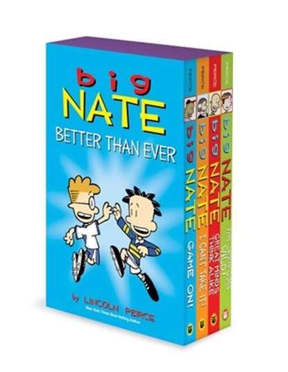 Big Nate Better Than Ever: Big Nate Box Set Volume 6-9, Lincoln Peirce - Paperback - 9781524855123