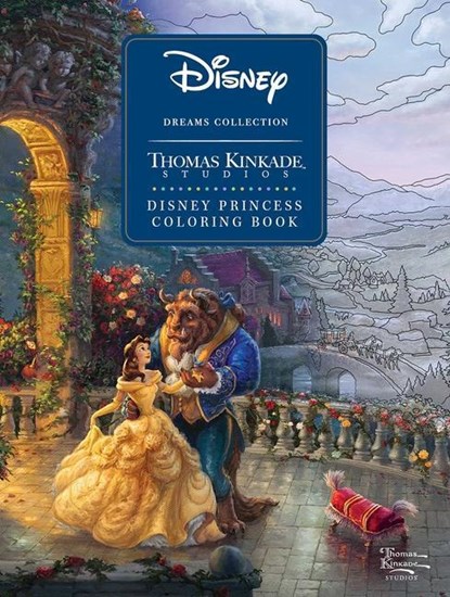 Disney Dreams Collection Thomas Kinkade Studios Disney Princess Coloring Book, Thomas Kinkade - Paperback - 9781524865559