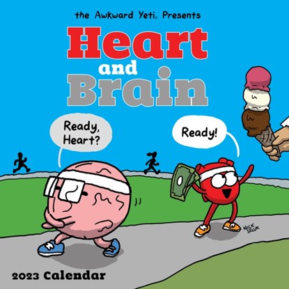 Heart and Brain 2023 Wall Calendar, SELUK,  Nick - Paperback - 9781524872847