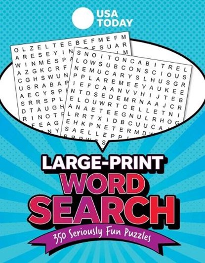 USA Today Large-Print Word Search, USA Today - Paperback - 9781524882464