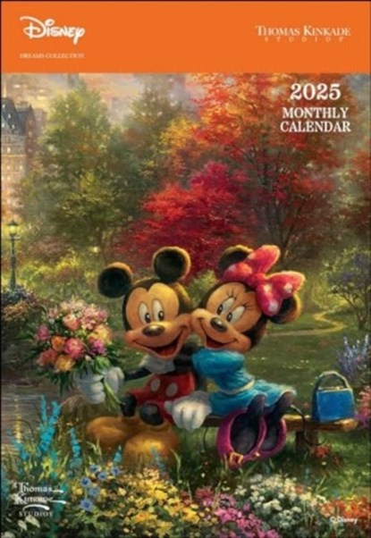 Disney Dreams Collection by Thomas Kinkade Studios: 12-Month 2025 Monthly Pocket Planner Calendar, Thomas Kinkade Studios ; Thomas Kinkade - Paperback - 9781524889050