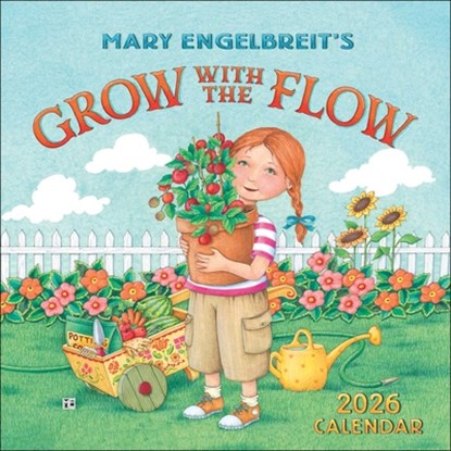 Mary Engelbreit's Grow with the Flow 2026 Mini Wall Calendar, Mary Engelbreit - Paperback - 9781524896621