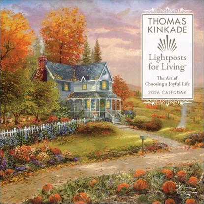 Thomas Kinkade Lightposts for Living 2026 Wall Calendar, Thomas Kinkade - Paperback - 9781524896829