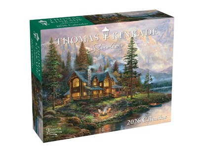 Thomas Kinkade Studios 2026 Day-to-Day Calendar, Thomas Kinkade - Paperback - 9781524896874