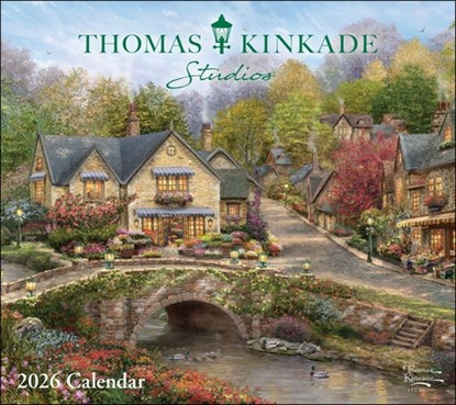 Thomas Kinkade Studios 2026 Deluxe Wall Calendar, Thomas Kinkade - Paperback - 9781524896881