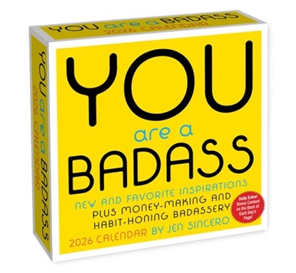 You Are a Badass 2026 Day-to-Day Calendar, Jen Sincero - Paperback - 9781524897628