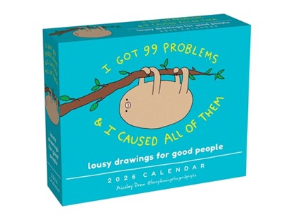 Lousy Drawings for Good People 2026 Day-to-Day Calendar, Ainsley Drew - Paperback - 9781524897697
