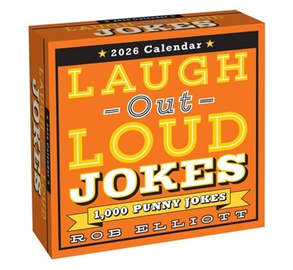 Laugh-Out-Loud Jokes 2026 Day-to-Day Calendar, Rob Elliott - Paperback - 9781524897840