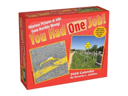 You Had One Job 2026 Day-to-Day Calendar, Beverly L. Jenkins - Paperback - 9781524898090