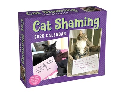 Cat Shaming 2026 Day-to-Day Calendar, Pedro Andrade - Paperback - 9781524898113