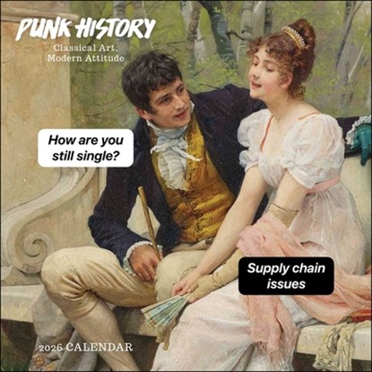 Punk History 2026 Wall Calendar, Kate Roberts - Paperback - 9781524898236